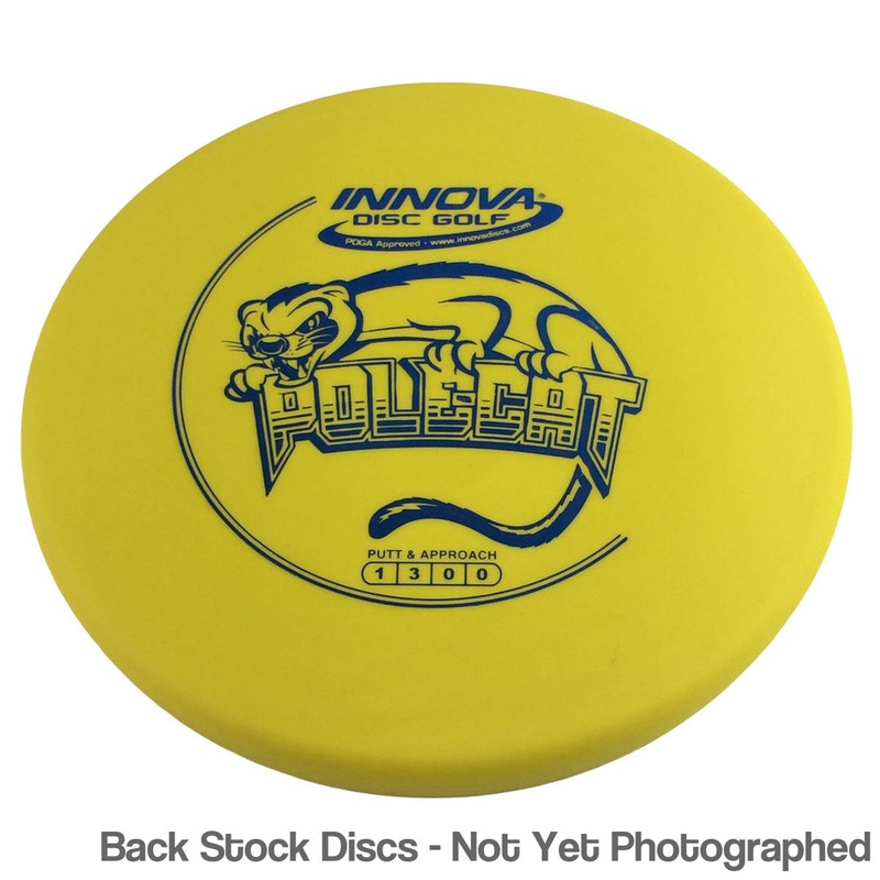 Innova DX Polecat Putter (Stock Stamp) [Back Stock Inventory – Disc and Stamp Color WILL VARY]