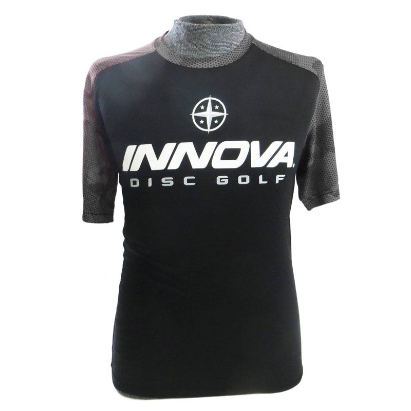 Innova Rising Star Hex Camo Short Sleeve Performance Disc Golf Jersey