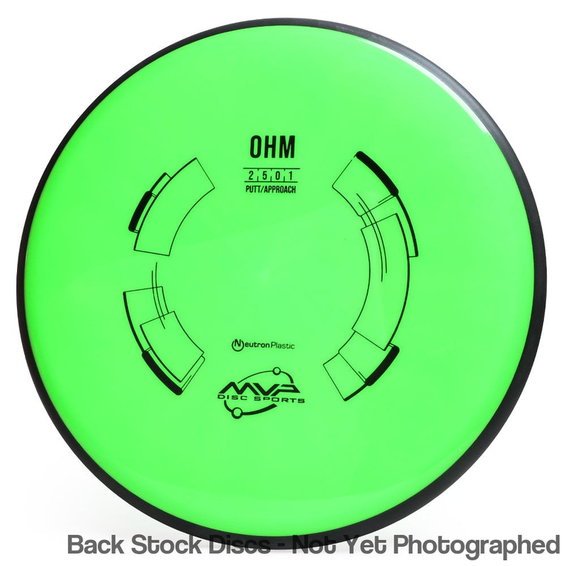MVP Neutron Ohm Putter (Stock Stamp) [Back Stock Inventory – Disc and Stamp Color WILL VARY]