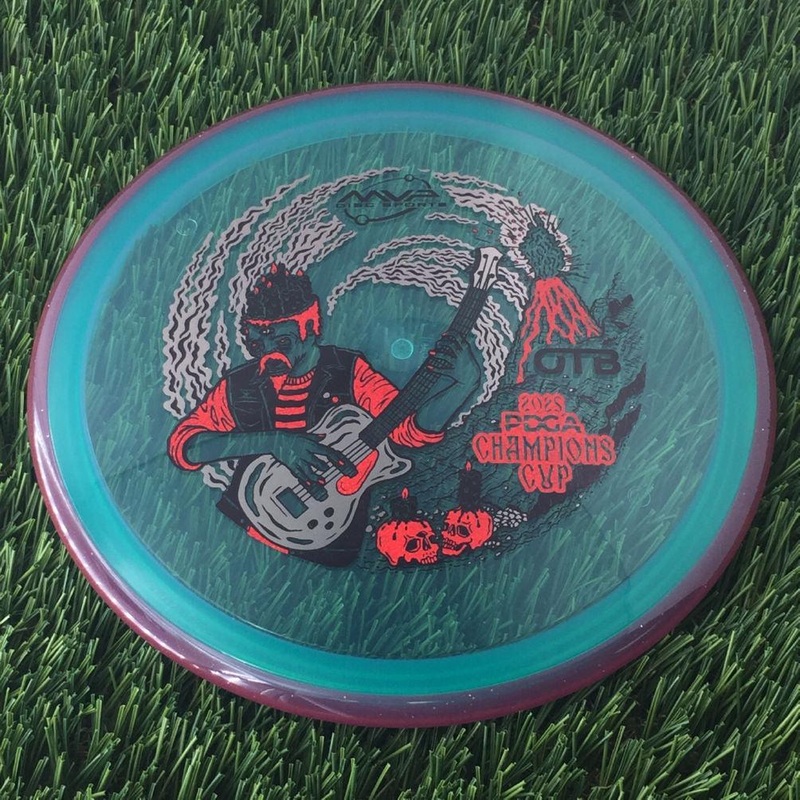 Axiom Prism Proton Soft Pyro with OTB Champions Cup 2025 – Sonic Eruption by Ripper Studios Stamp – 178g – Purple Rim Blue