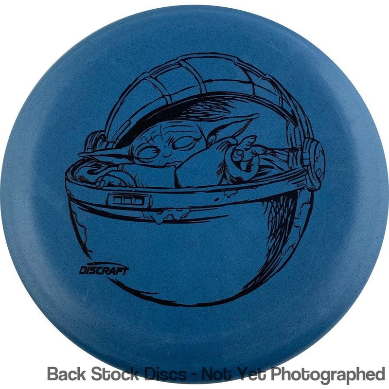 Discraft Jawbreaker/Rubber Blend Luna Putter with Mandalorian – The Child Floating Stamp [Back Stock Inventory – Disc and Stamp Color WILL VARY]