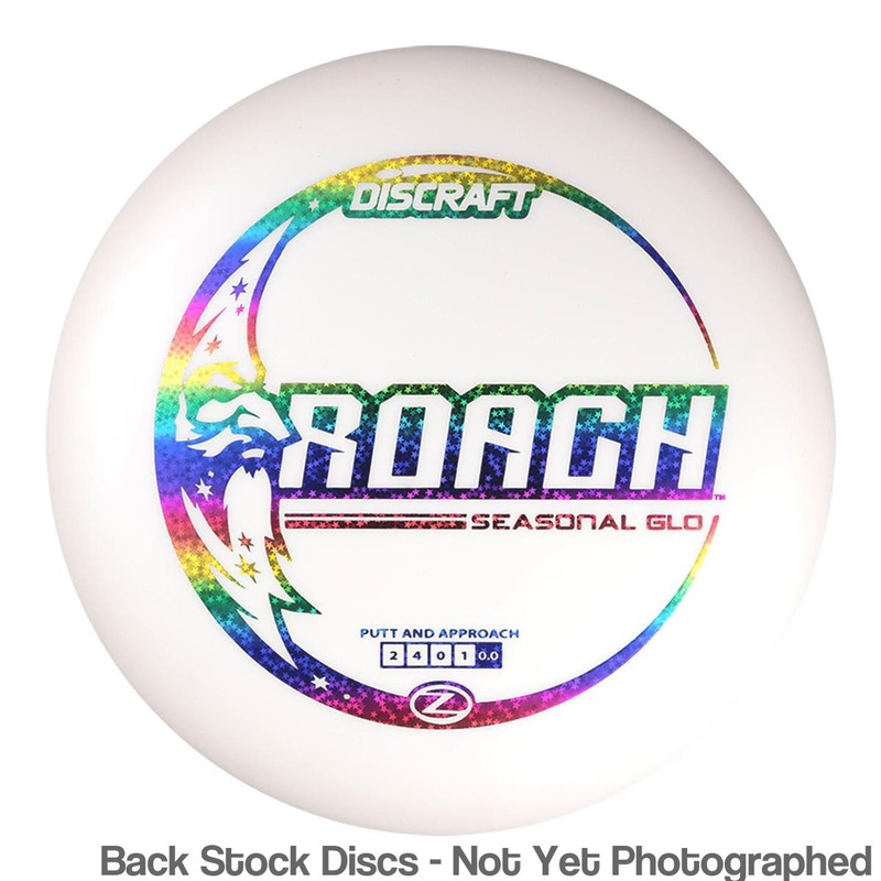 Discraft Seasonal Glow Elite Z Roach Putter (Stock Stamp) [Back Stock Inventory – Disc and Stamp Color WILL VARY]