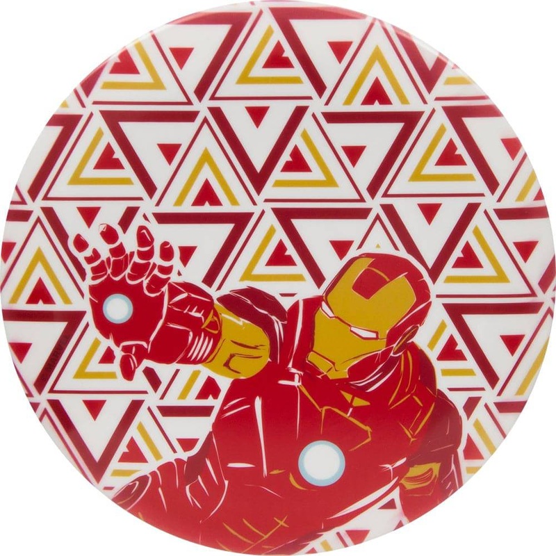 Dynamic Discs Marvel Iron Man DyeMax Panorama Fuzion Felon Fairway Driver Golf Disc