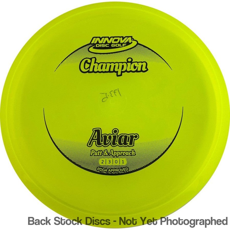 Innova Champion Aviar Putter Putter with Circle Fade Stock Stamp [Back Stock Inventory – Disc and Stamp Color WILL VARY]