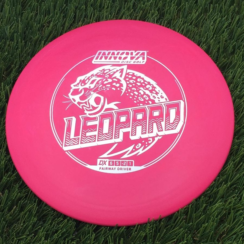 Innova DX Leopard with Burst Logo Stock Stamp – 145.1g – Pink