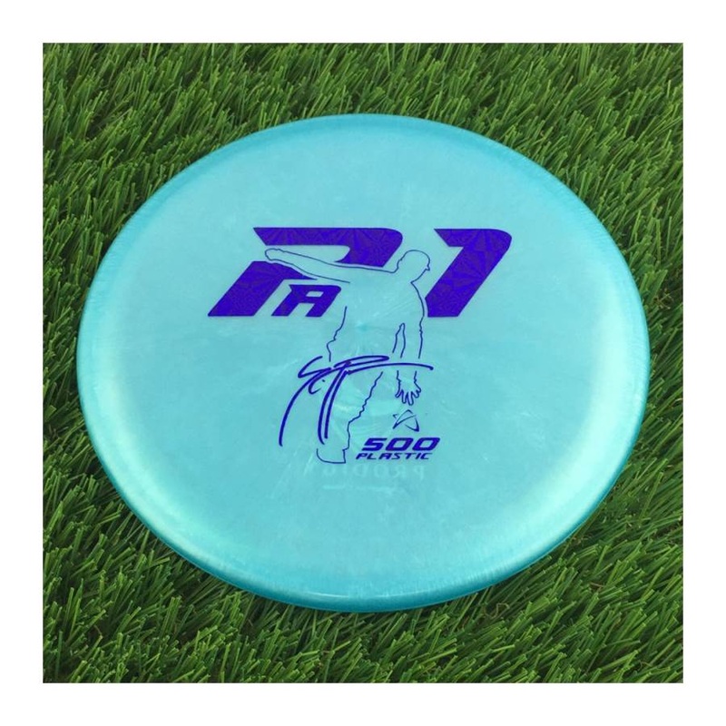 Prodigy 500 PA-1 with Seppo Paju 2021 Signature Series Stamp – 155g – Solid Blue