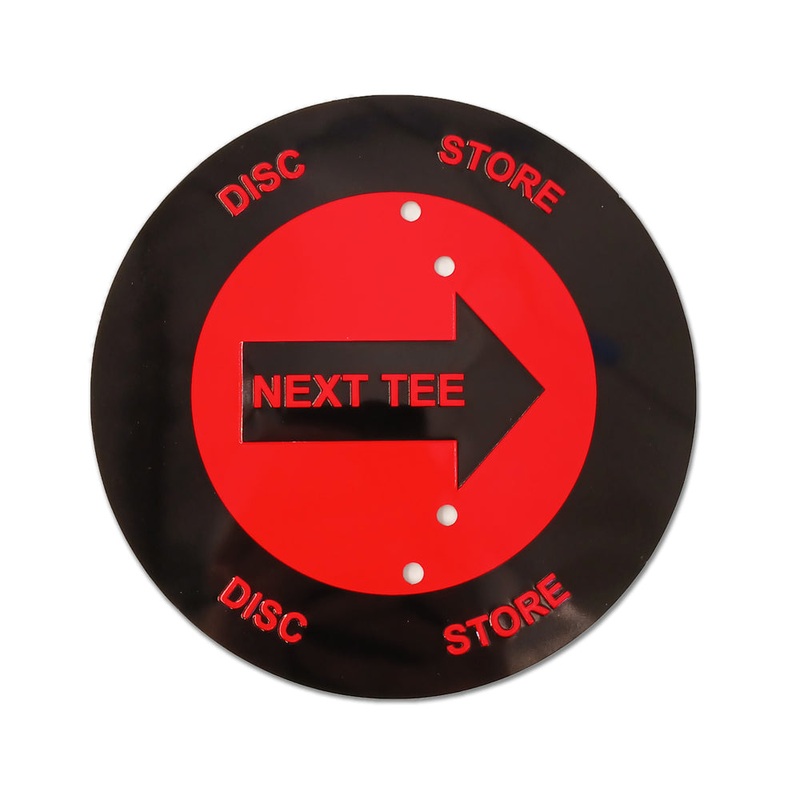 Disc Store Next Tee Arrow Disc Golf Course Signs