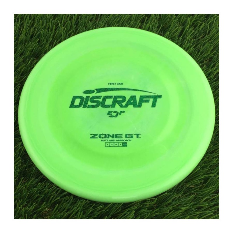 Discraft ESP Zone GT with First Run Stamp – 174g – Solid Green