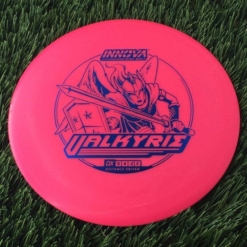 Innova DX Valkyrie with Burst Logo Stock Stamp – 146g Pink