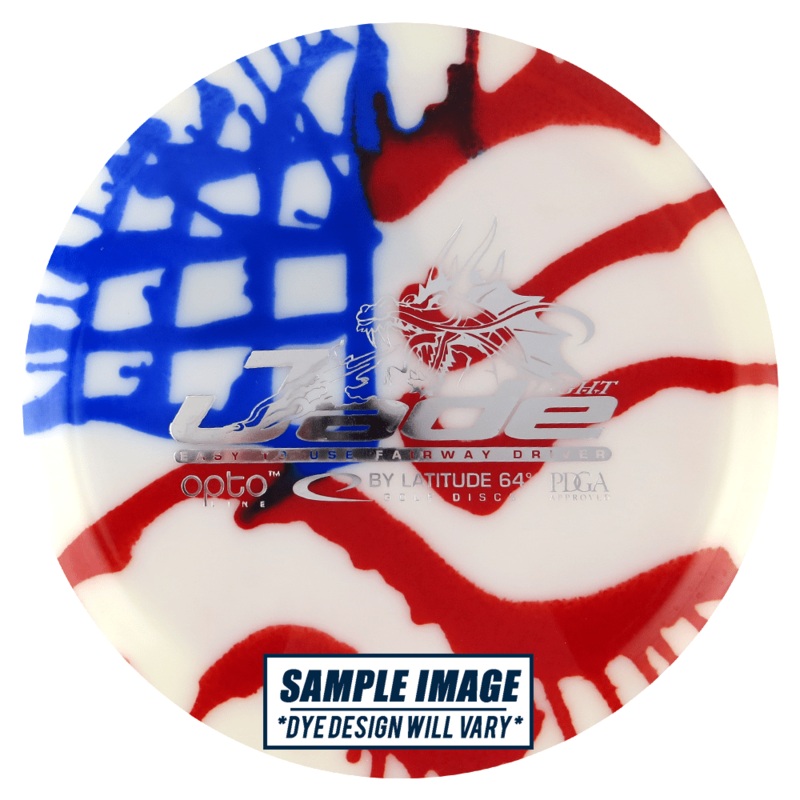 Latitude 64 MyDye Opto Line Jade Fairway Driver Golf Disc