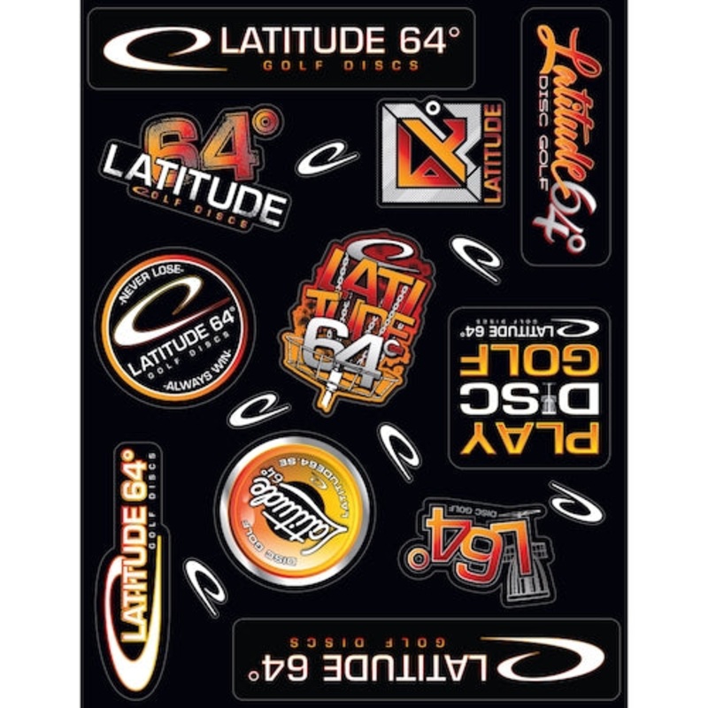 Latitude 64 Sticker Sheet