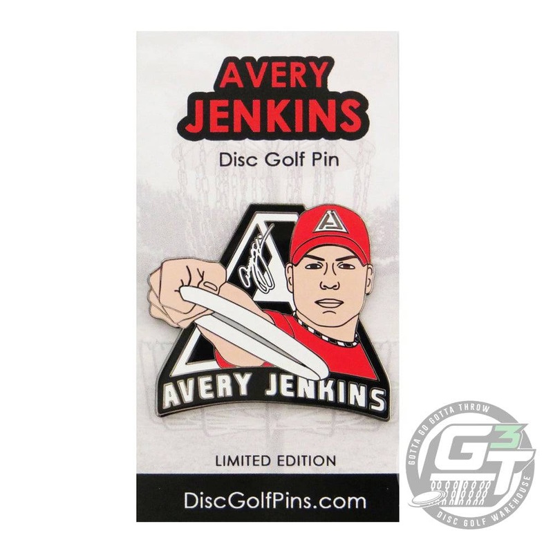Disc Golf Pins Avery Jenkins Series 1 Enamel Disc Golf Pin