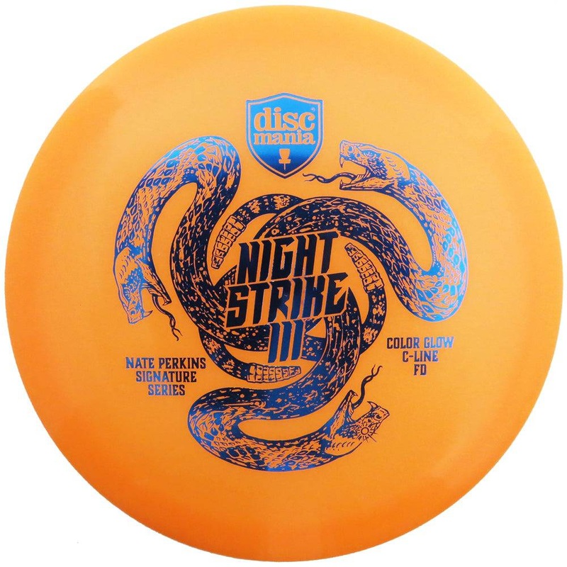 Discmania Limited Edition 2020 Signature Nate Perkins Night Strike III Color Glow C-Line FD Fairway Driver Golf Disc