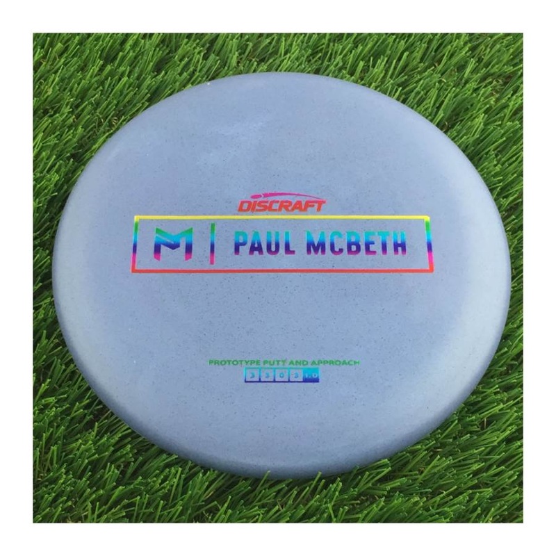 Discraft Jawbreaker/Rubber Blend Kratos with Paul McBeth Prototype Stamp – 172g – Solid Blurple