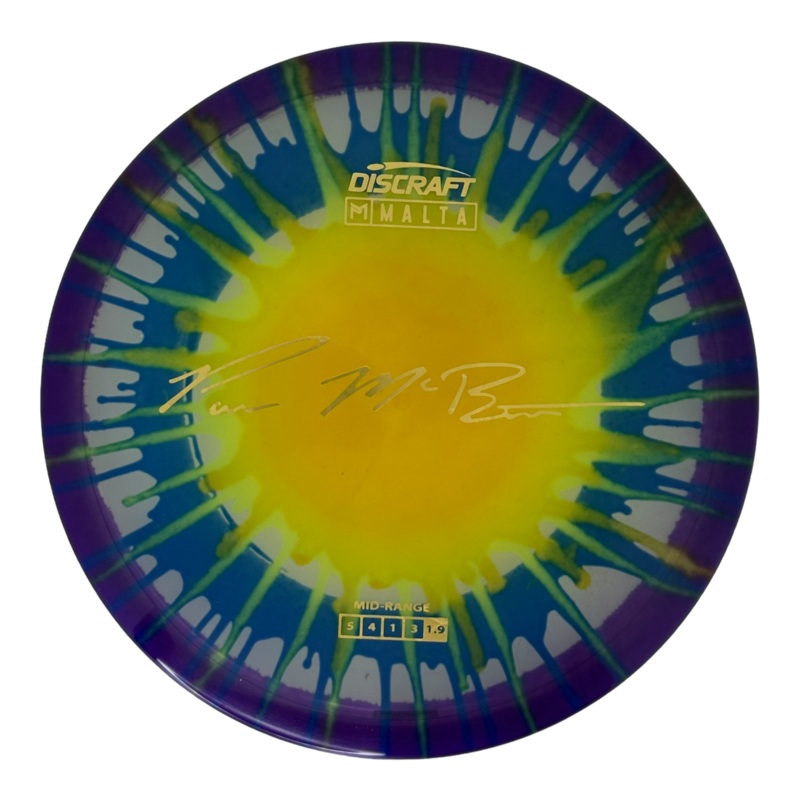Discraft Paul McBeth Fly Dye Z Malta – Signature Stamp