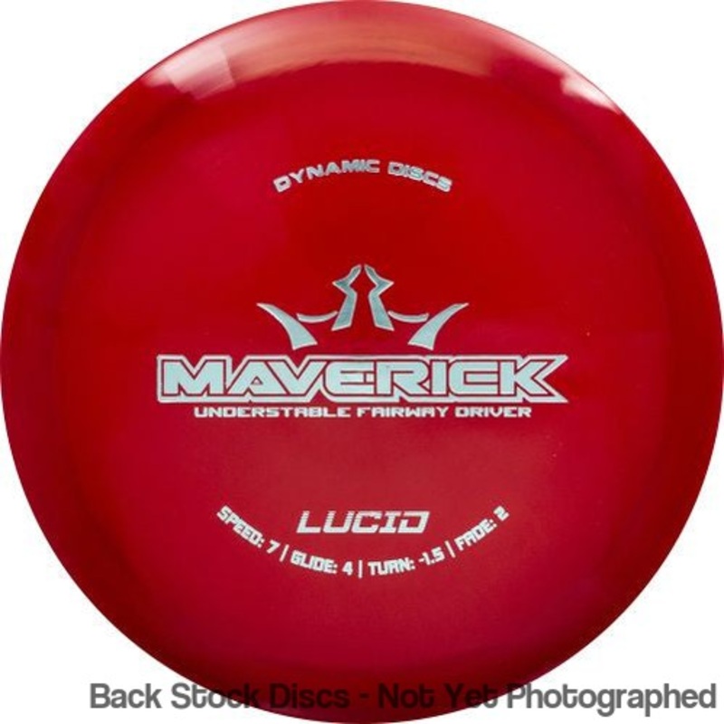 Dynamic Discs Lucid Maverick Fairway Driver (Stock Stamp) [Back Stock Inventory – Disc and Stamp Color WILL VARY]