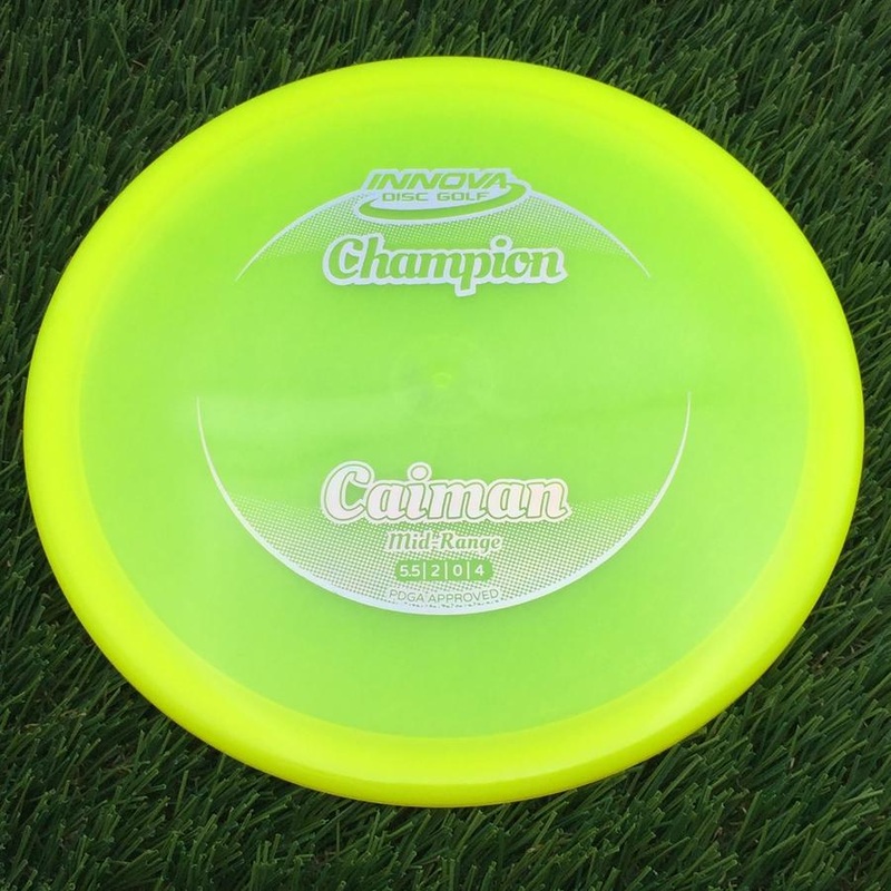 Innova Champion Caiman with Circle Fade Stock Stamp – 174.16g – Yellow