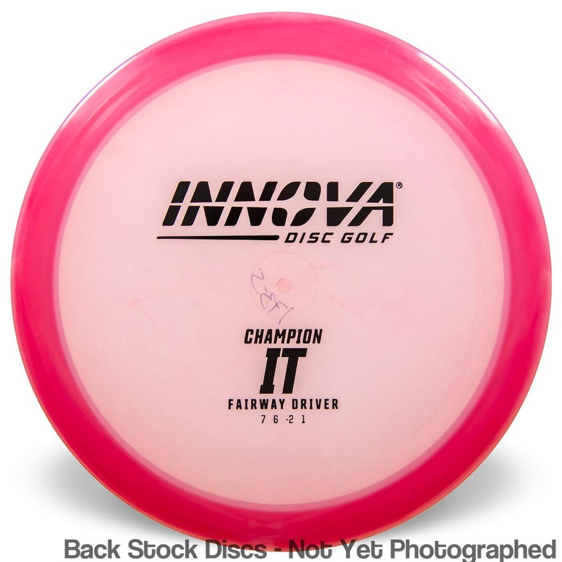 Innova Champion IT Fairway Driver with Burst Logo Stock Stamp [Back Stock Inventory – Disc and Stamp Color WILL VARY]