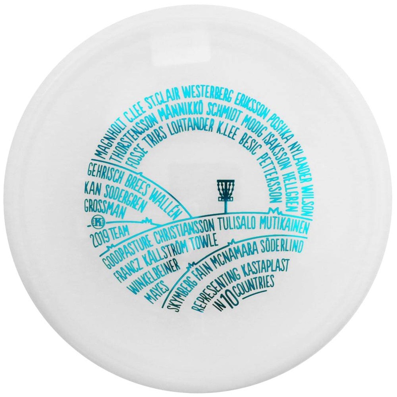 Kastaplast Limited Edition 2019 Team Series Glow K2 Berg Putter Golf Disc