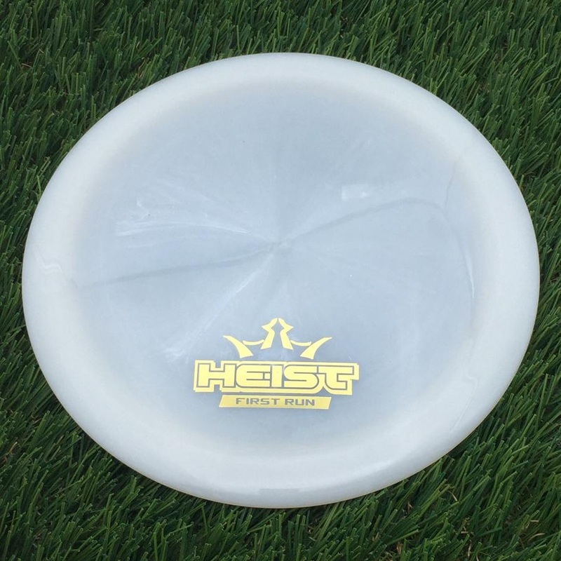 Dynamic Discs Lucid Heist with First Run Stamp – 174.9g – White