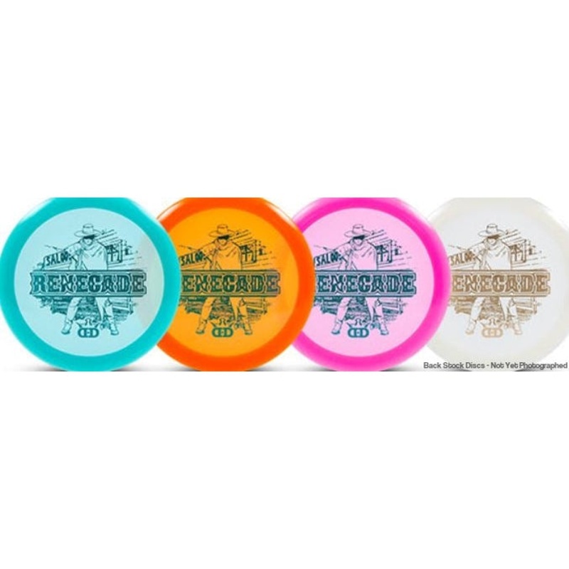Dynamic Discs Lucid Renegade Distance Driver with Limited Edition Saloon Stamp [Back Stock Inventory – Disc and Stamp Color WILL VARY]
