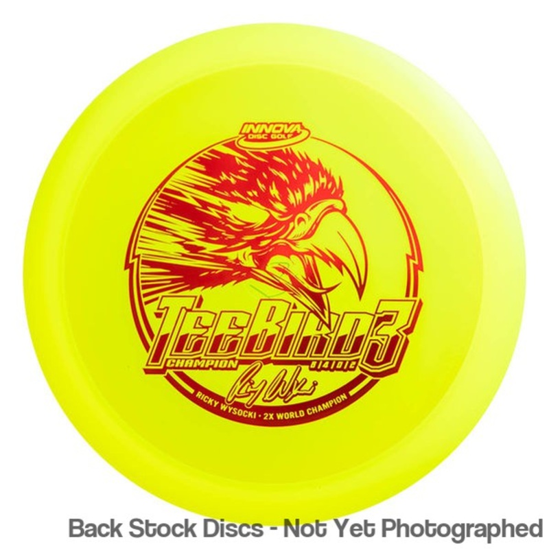 Innova Champion Teebird3 Fairway Driver with Ricky Wysocki – 2X World Champion Signature Stamp [Back Stock Inventory – Disc and Stamp Color WILL VARY]