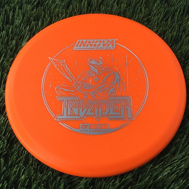 Innova DX Invader with Burst Logo Stock Stamp – 172g Orange