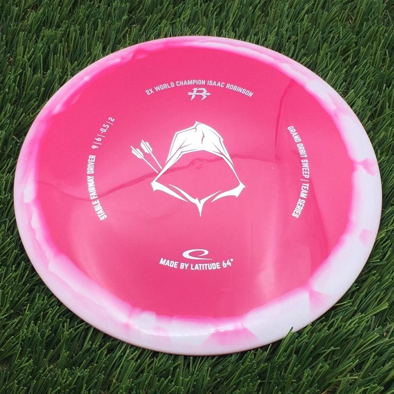 Latitude 64 Royal Grand Orbit Sweep with Isaac Robinson Team Series 2025 Stamp – 175.47g – Dark Pink
