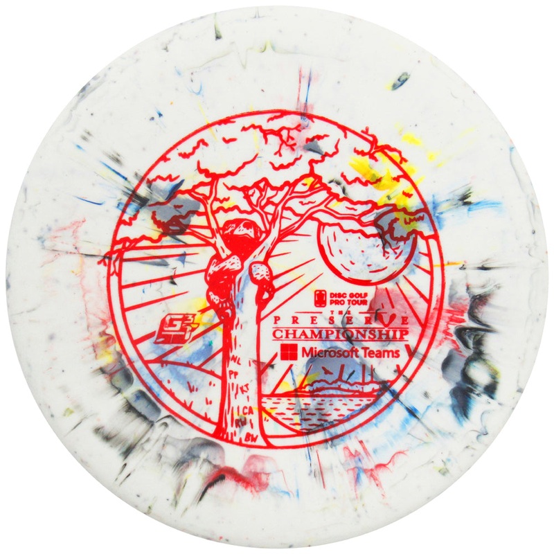 Prodigy Limited Edition 2024 Preserve Championship Teams Logo 300 Soft Fractal PA3 Putter Golf Disc