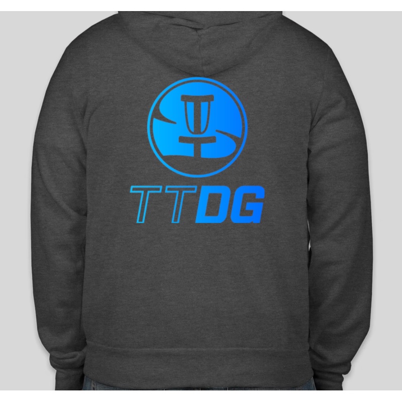 TTDG Active Logo Full-Zip Hoodie