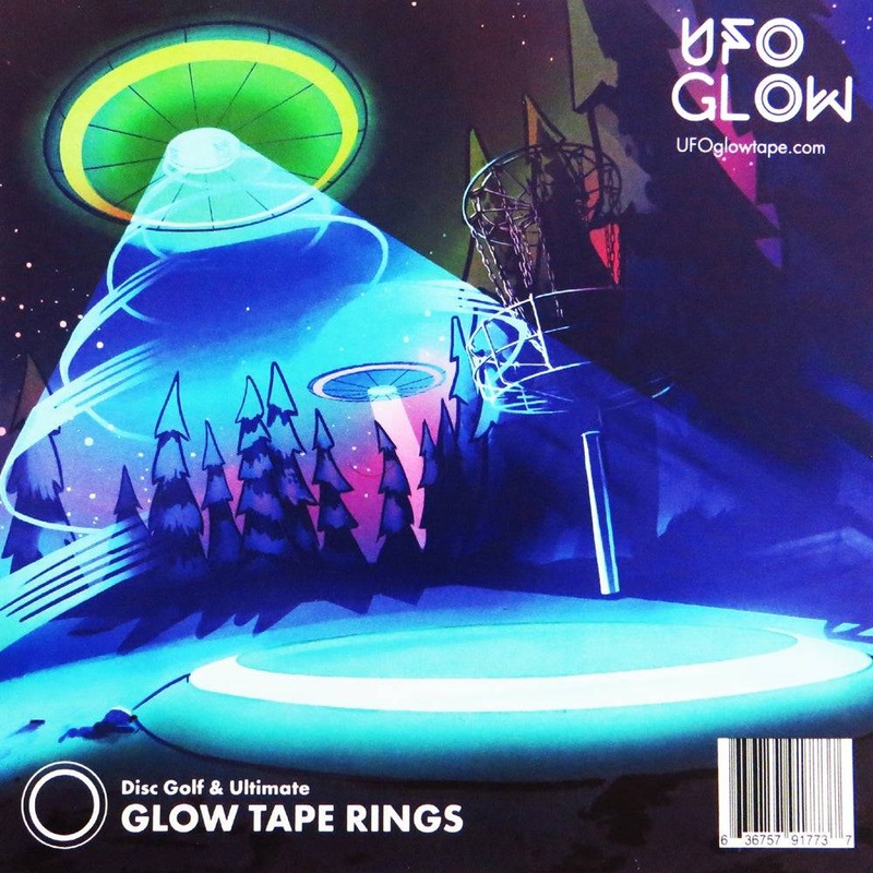 UFO Glow Disc Golf & Ultimate Glow Tape Rings