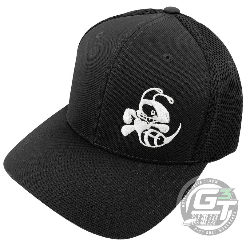 Discraft Embroidered Buzzz Logo Flexfit Mesh Disc Golf Hat