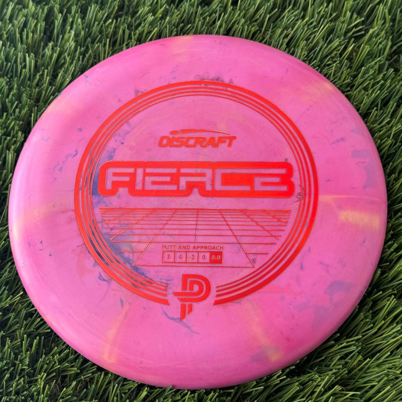Discraft Swirl Fierce with PP Logo Stock Stamp Stamp – 174g Purple