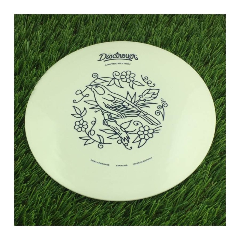 Disctroyer A-Hard Starling / Kuldnokk DD-13 with Tattoo – Limited Edition Stamp – 169g – Solid Grey