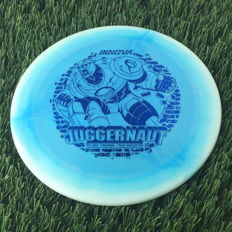 Innova Halo Star Color Glow Juggernaut with Joel Freeman Tour Series 2023 Stamp – 175g – Solid  Bluish White