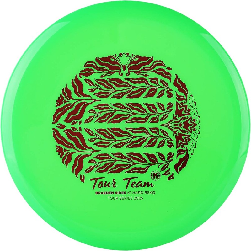 Kastaplast Limited Edition 2025 Team Series Braeden Sides K1 Hard Reko Putter Golf Disc