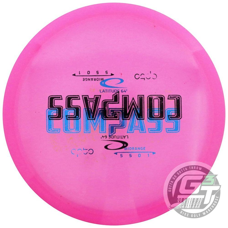 Latitude 64 Misprint Opto Line Compass Midrange Golf Disc