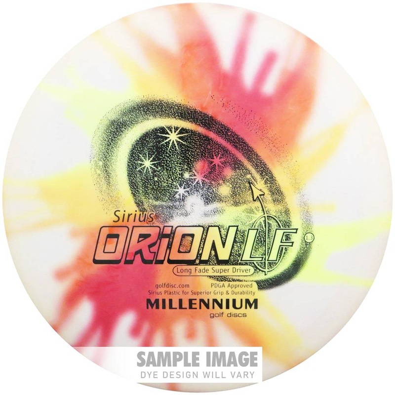 Millennium Tie-Dye Sirius Orion LF Distance Driver Golf Disc