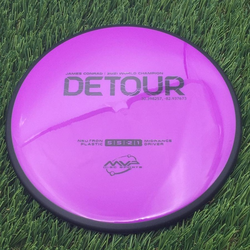 MVP Neutron Detour with James Conrad | 2021 World Champion | 37.7155474,-119.676854 Stamp – 176g – Purple