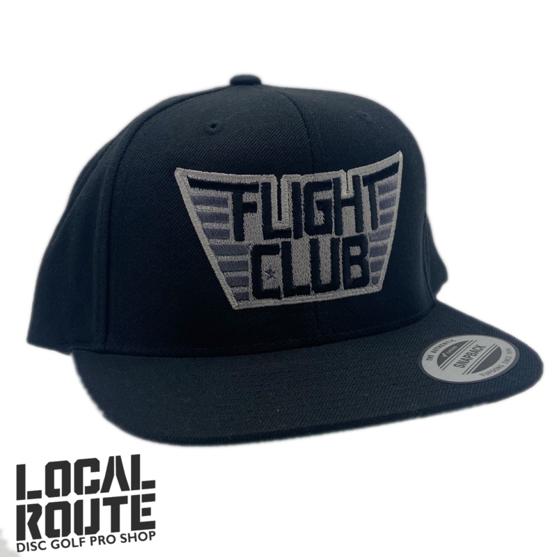 Flight Club Black Out Top Gun SnapBack
