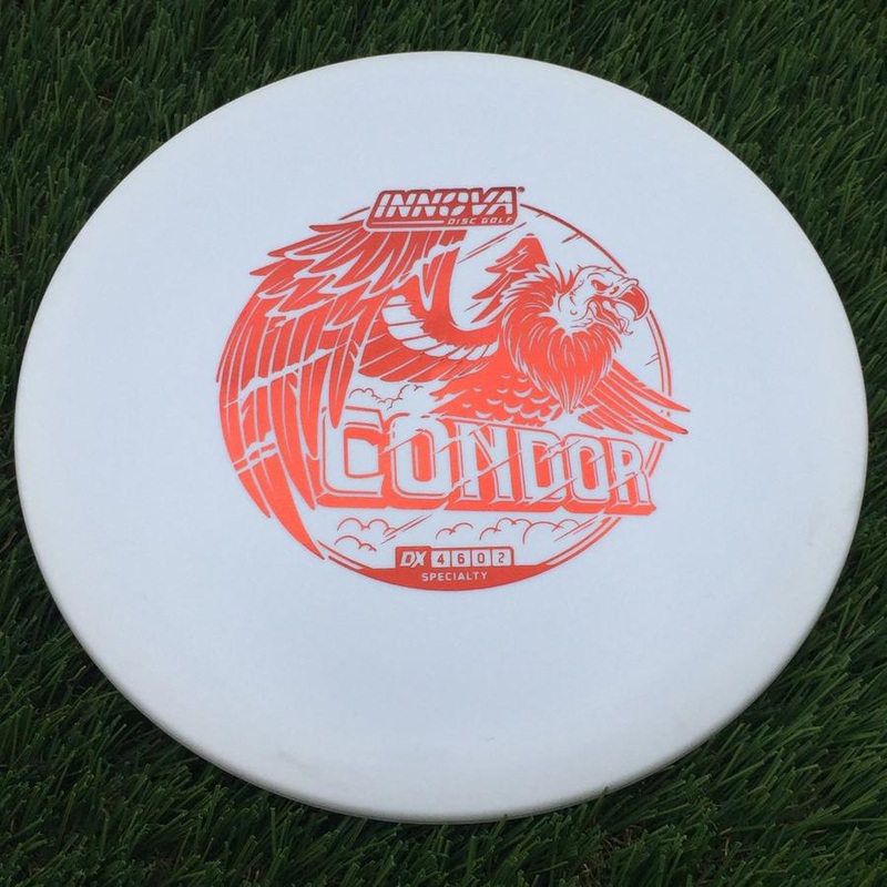 Innova DX Condor with Burst Logo Stock Stamp – 150g – White