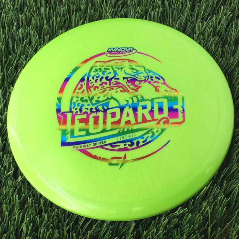Innova Gstar Leopard3 with Stock Character Stamp – 175g Lime Green