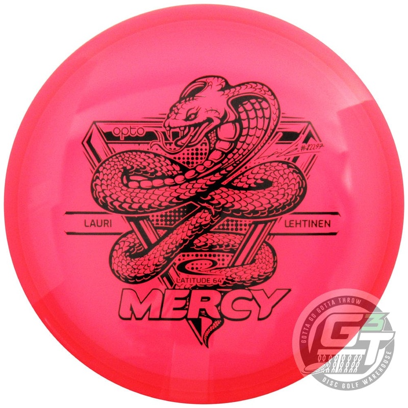 Latitude 64 Limited Edition 2022 Team Series Lauri Lehtinen Opto Line Mercy Putter Golf Disc