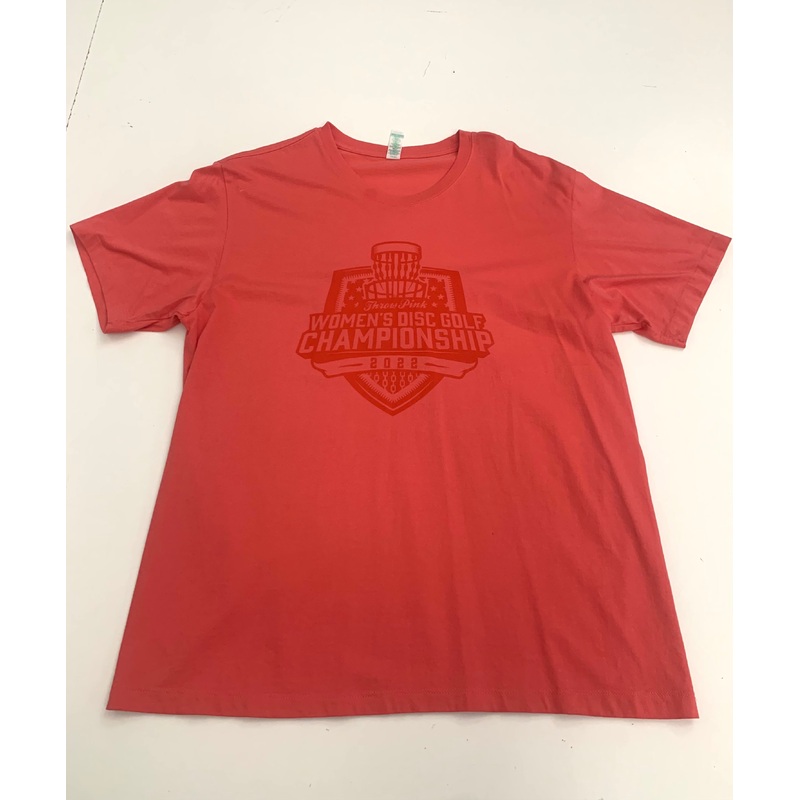 2022 Throw Pink Women’s Disc Golf Championship Men’s Shirt