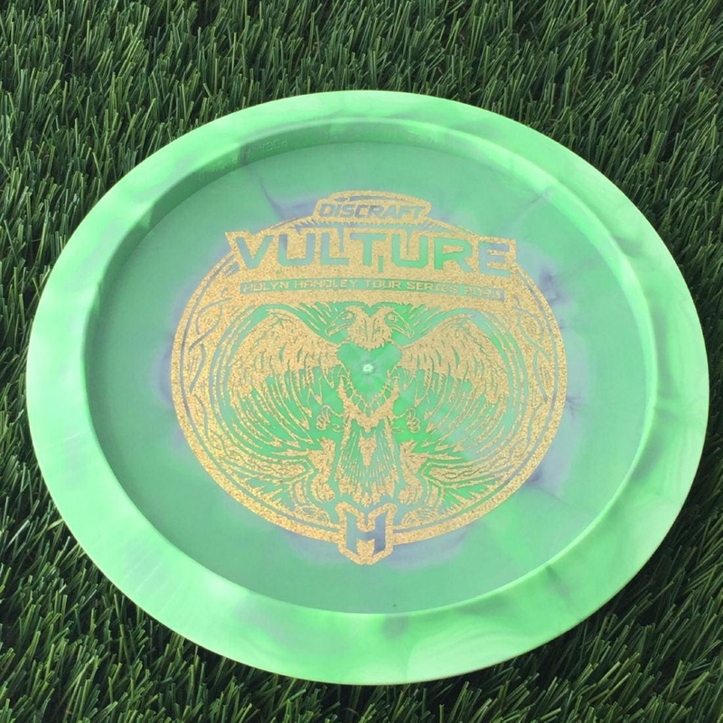 Discraft ESP Swirl Vulture with Holyn Handley Tour Series 2023 Stamp – 174g Green