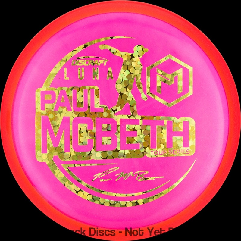 Discraft Metallic Z Luna Putter with Paul McBeth Tour Series 2021 Stamp [Back Stock Inventory – Disc and Stamp Color WILL VARY]