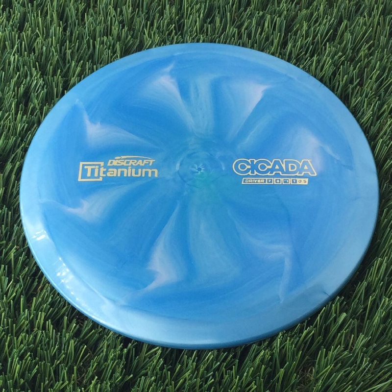 Discraft Ti Blend Titanium Cicada – 176g Blue