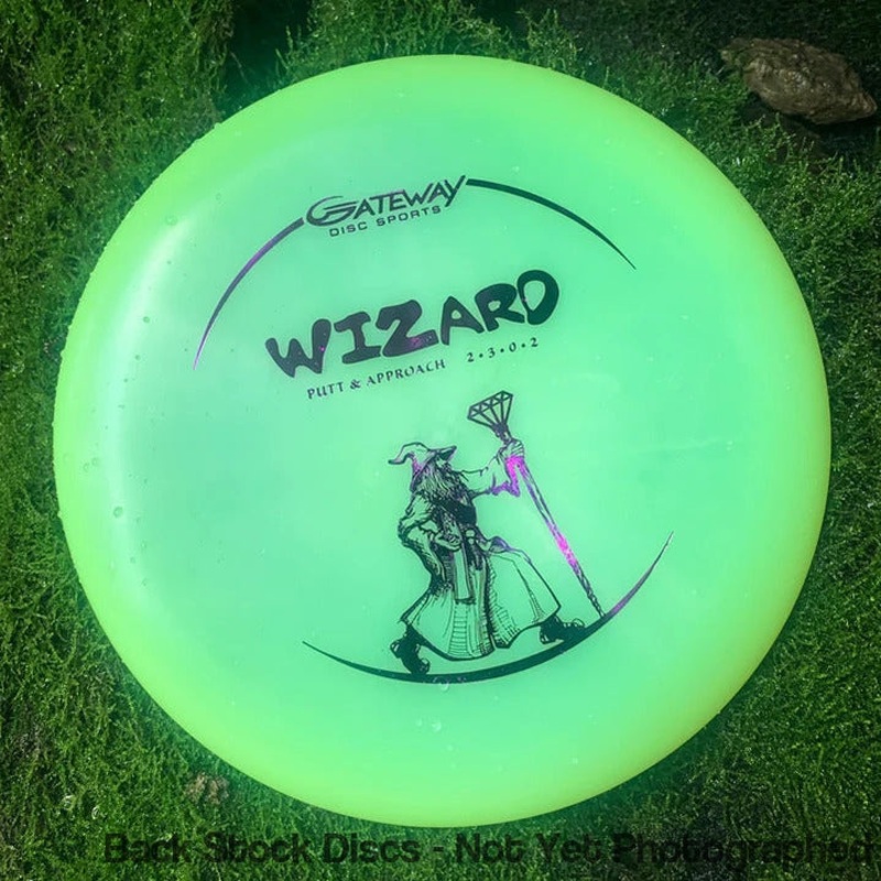 Gateway Diamond Wizard Putter with Walking Wiz Stamp [Back Stock Inventory – Disc and Stamp Color WILL VARY]
