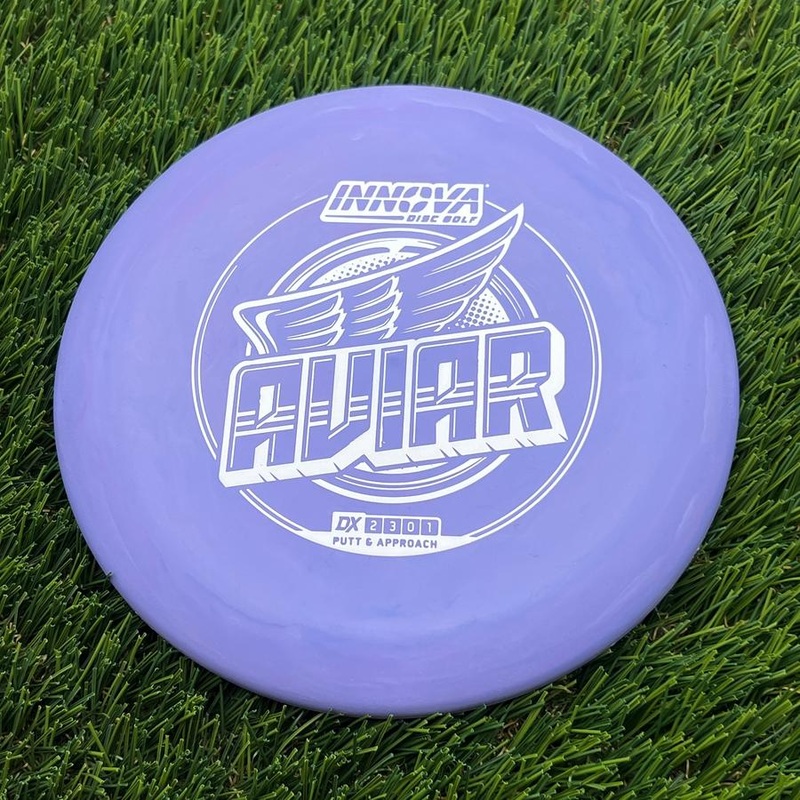 Innova DX Aviar Putter with Burst Logo Stock Stamp – 161.43g – Blurple