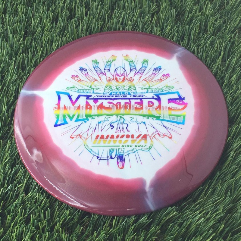 Innova Halo Star Mystere with Burst Logo Stock Stamp – 167g Merlot Red